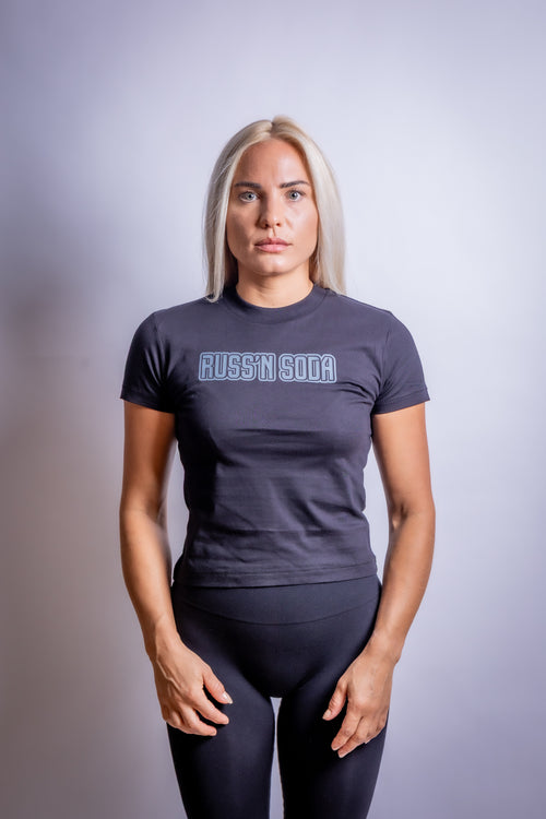 Russ'n Soda Croptop Woman Art