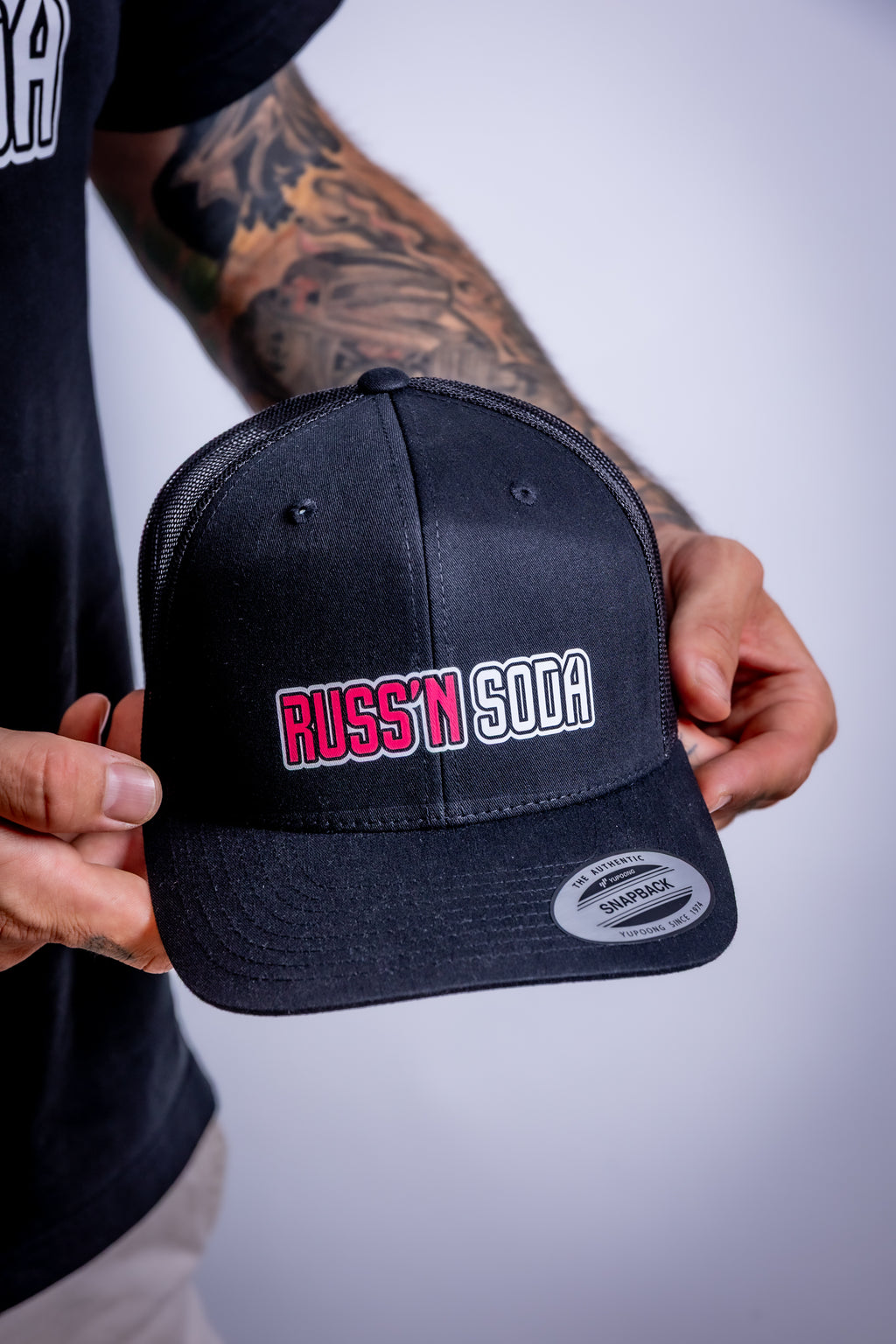 Russ´n Soda Flexfit Cap mit Netz