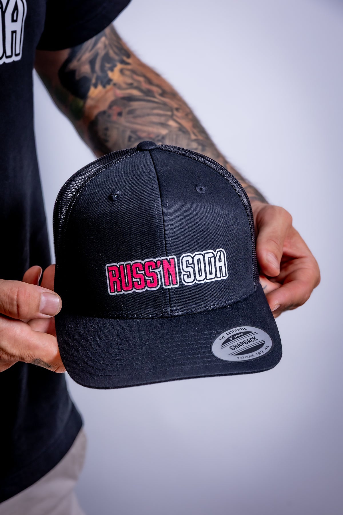 Russ´n Soda Flexfit Cap mit Netz